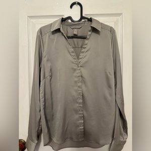 Silky teal H&M shirt